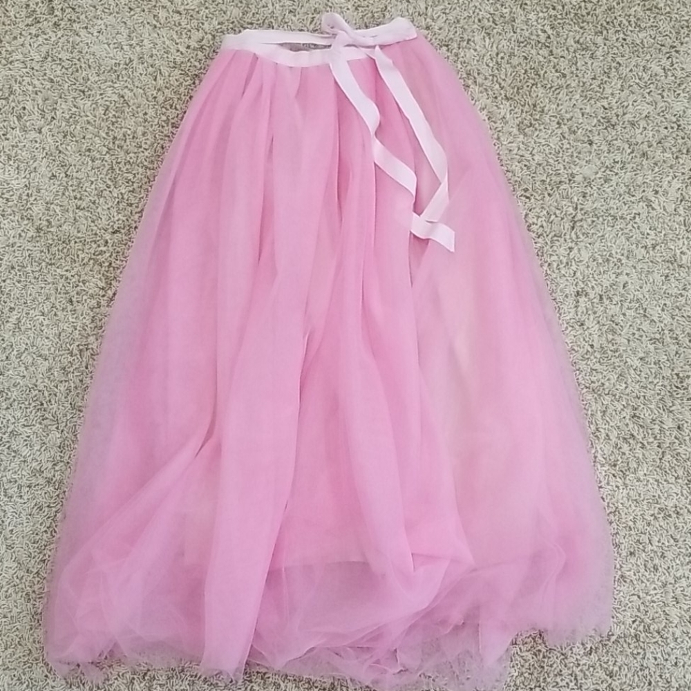 💥💕👗J Crew Maxi Tulle Lined Skirt